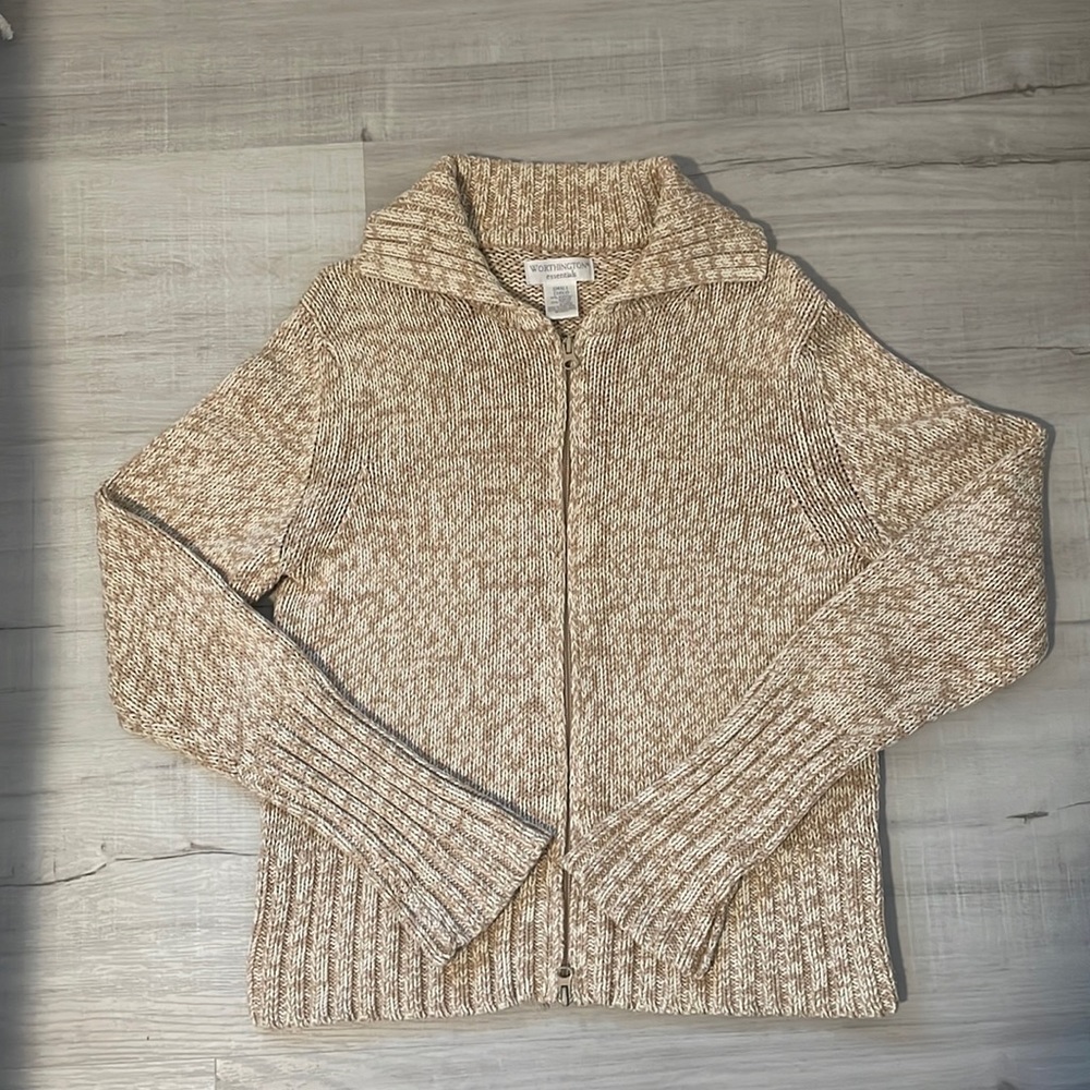 Vintage Worthington Essentials Sip Up Sweater